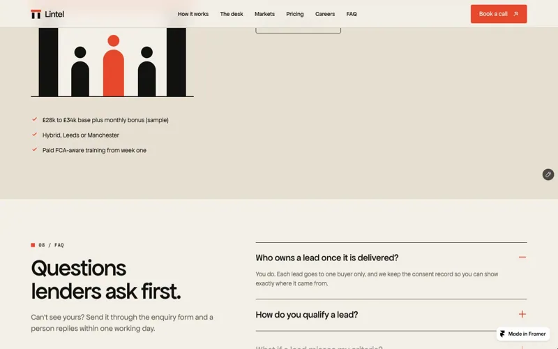 Lintel: The questions lenders ask first